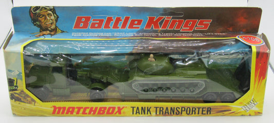 Matchbox Battle Kings K-106 with Pre-Pro M48 A2 Tank Pre-Production Olive Green