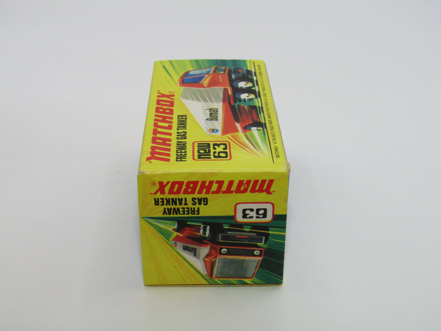 Matchbox Superfast 63B Freeway Gas Tanker - Chevron Labels Tow Hook