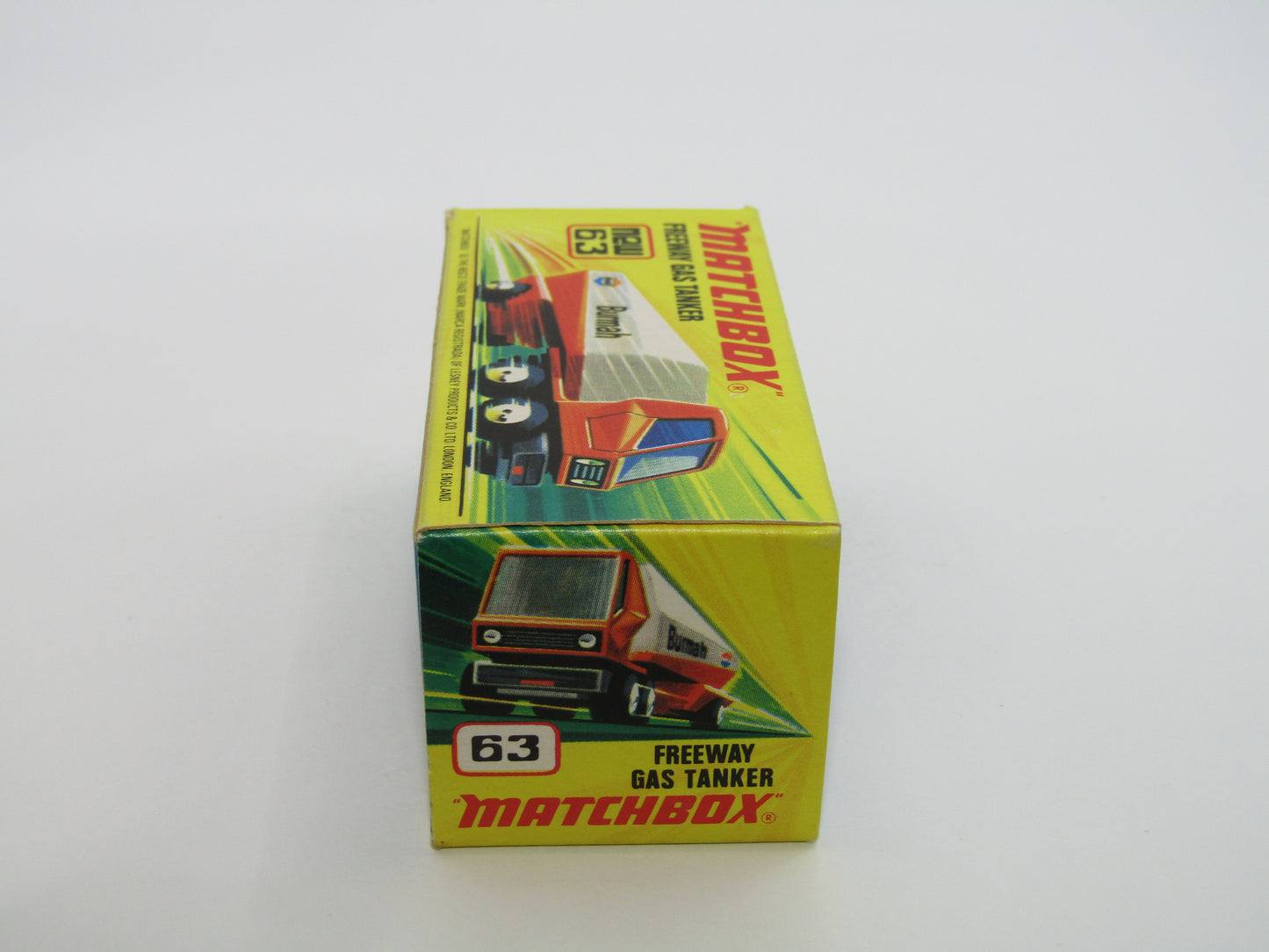 Matchbox Superfast 63B Freeway Gas Tanker - Chevron Labels Tow Hook