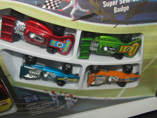Matchbox Superfast G-4 Team Superfast Champions Wide Blue & Orange Cars Sealed Set