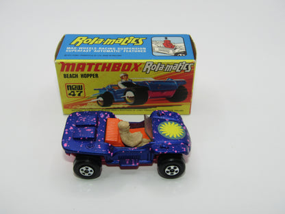 Matchbox Superfast 47B Beach Hopper with WINDSCREEN Light Pink Base