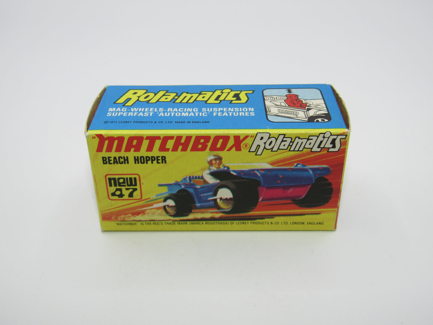Matchbox Superfast 47B Beach Hopper with WINDSCREEN Light Pink Base