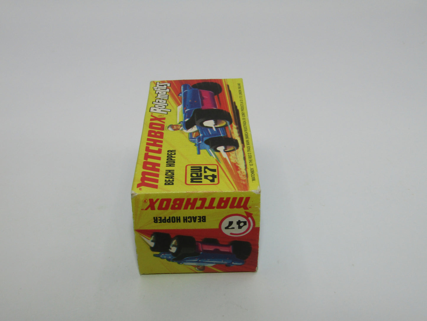 Matchbox Superfast 47B Beach Hopper with WINDSCREEN Light Pink Base