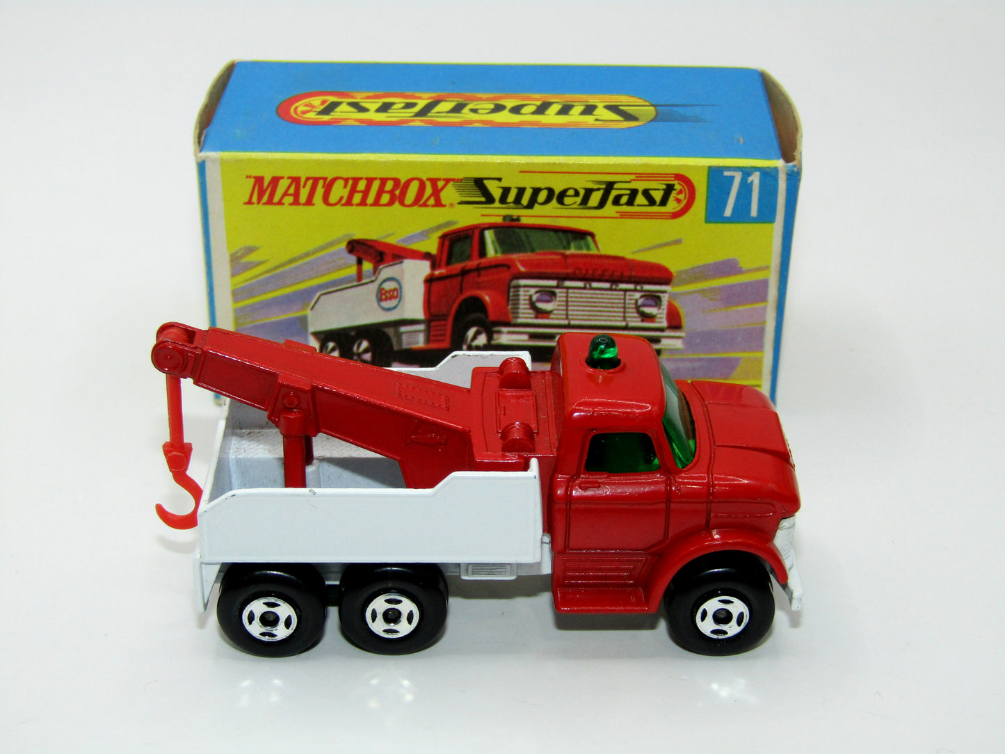Matchbox Superfast 71a Ford Wreck Truck Rare box WITHOUT NEW