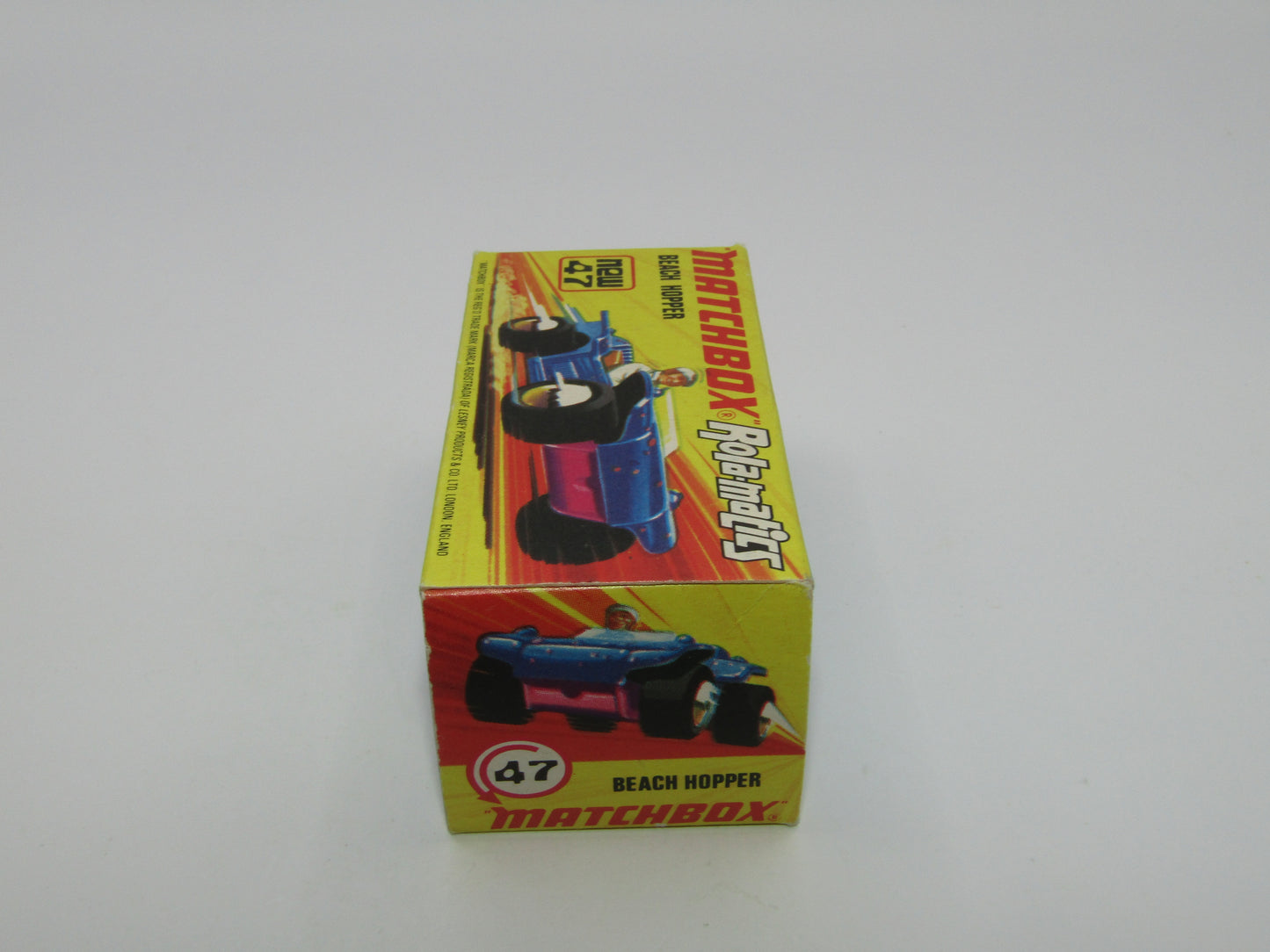 Matchbox Superfast 47B Beach Hopper with WINDSCREEN Light Pink Base