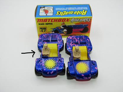 Matchbox Superfast 47B Beach Hopper LIGHT Yellow Interior Hot Pink Base