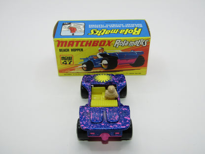 Matchbox Superfast 47B Beach Hopper LIGHT Yellow Interior Hot Pink Base