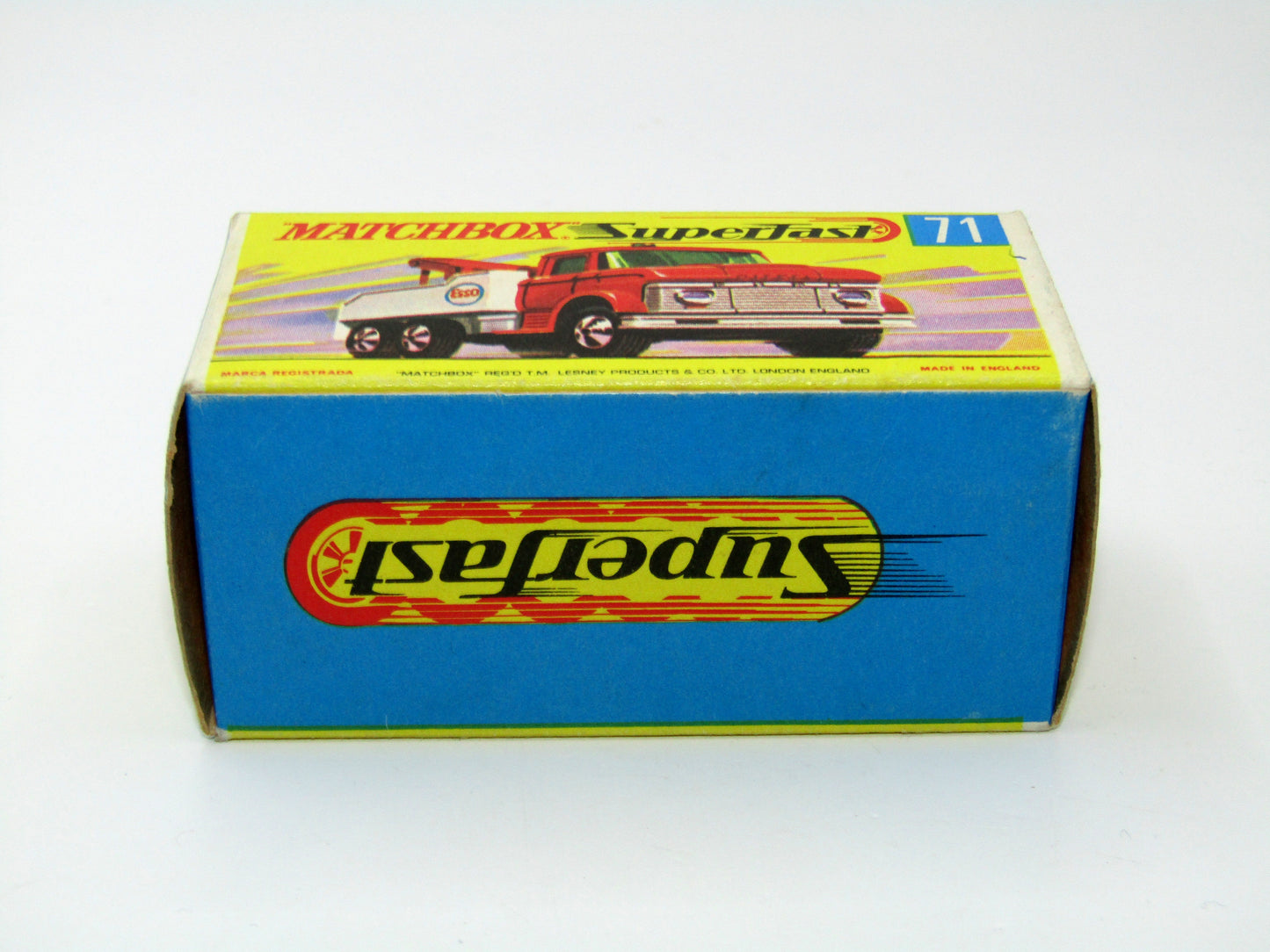 Matchbox Superfast 71a Ford Wreck Truck Rare box WITHOUT NEW