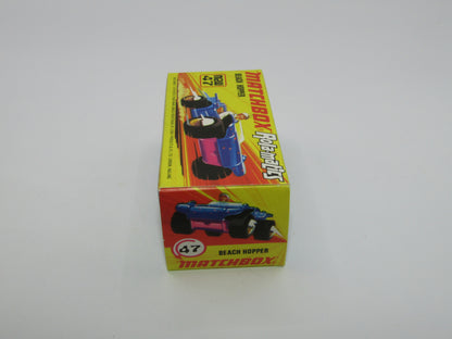 Matchbox Superfast 47B Beach Hopper LIGHT Yellow Interior Hot Pink Base