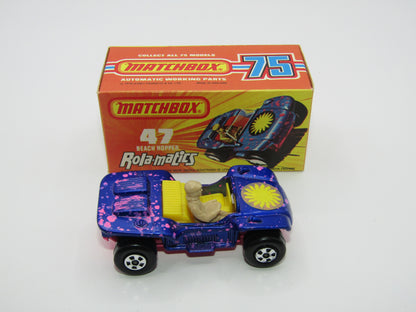 Matchbox Superfast 47B Beach Hopper DARK Yellow Interior Light Pink Base