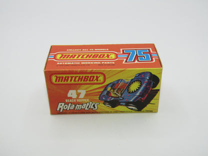Matchbox Superfast 47B Beach Hopper DARK Yellow Interior Light Pink Base