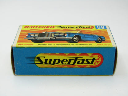 Matchbox Superfast 69A Rolls Royce Silver Shadow Rare box WITHOUT NEW