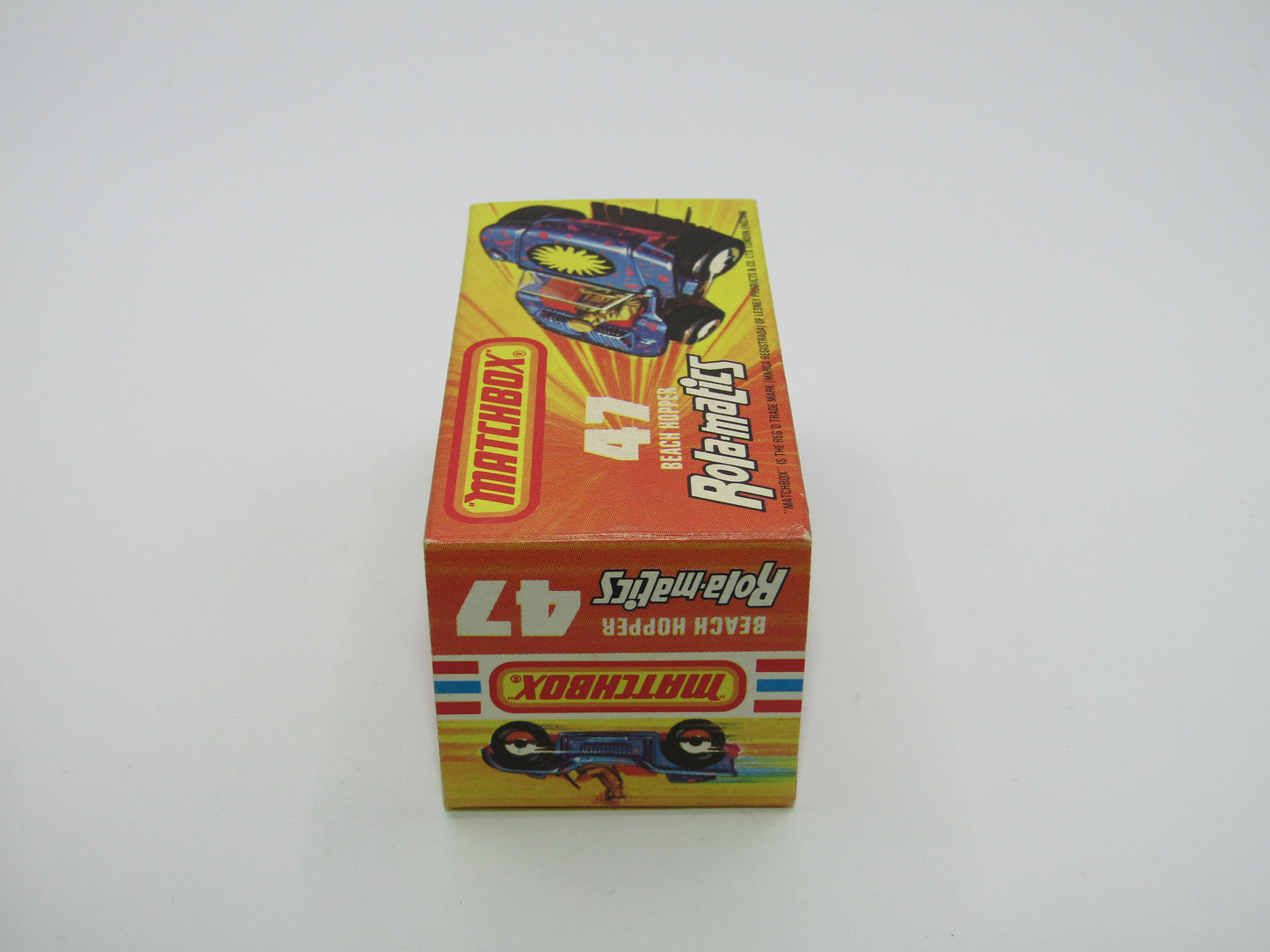 Matchbox Superfast 47B Beach Hopper DARK Yellow Interior Light Pink Base