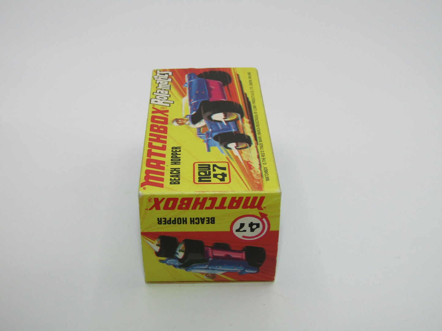Matchbox Superfast 47B Beach Hopper Met Matt/Satin Blue Light Pink Base