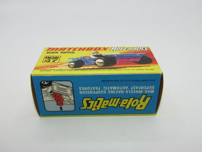 Matchbox Superfast 47B Beach Hopper Met Matt/Satin Blue Light Pink Base