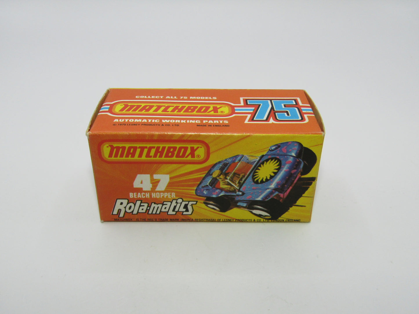 Matchbox Superfast 47B Beach Hopper Metallic LIGHT Blue Dark Pink Base