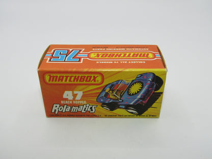 Matchbox Superfast 47B Beach Hopper Metallic LIGHT Blue Dark Pink Base