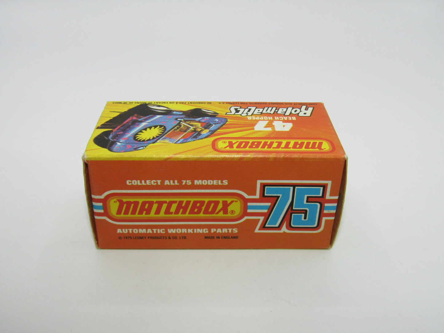 Matchbox Superfast 47B Beach Hopper Metallic LIGHT Blue Dark Pink Base