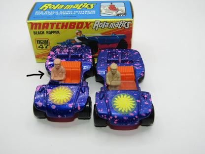 Matchbox Superfast 47B Beach Hopper PINK Driver, Dark Pink Base