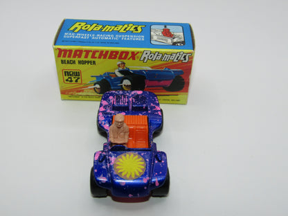 Matchbox Superfast 47B Beach Hopper PINK Driver, Dark Pink Base