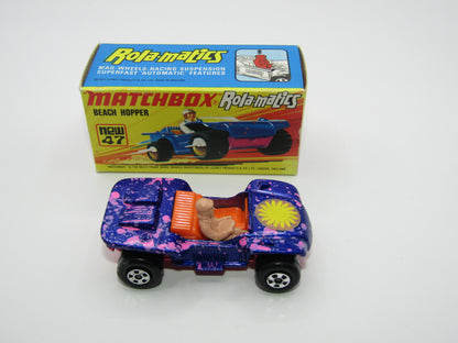 Matchbox Superfast 47B Beach Hopper PINK Driver, Dark Pink Base