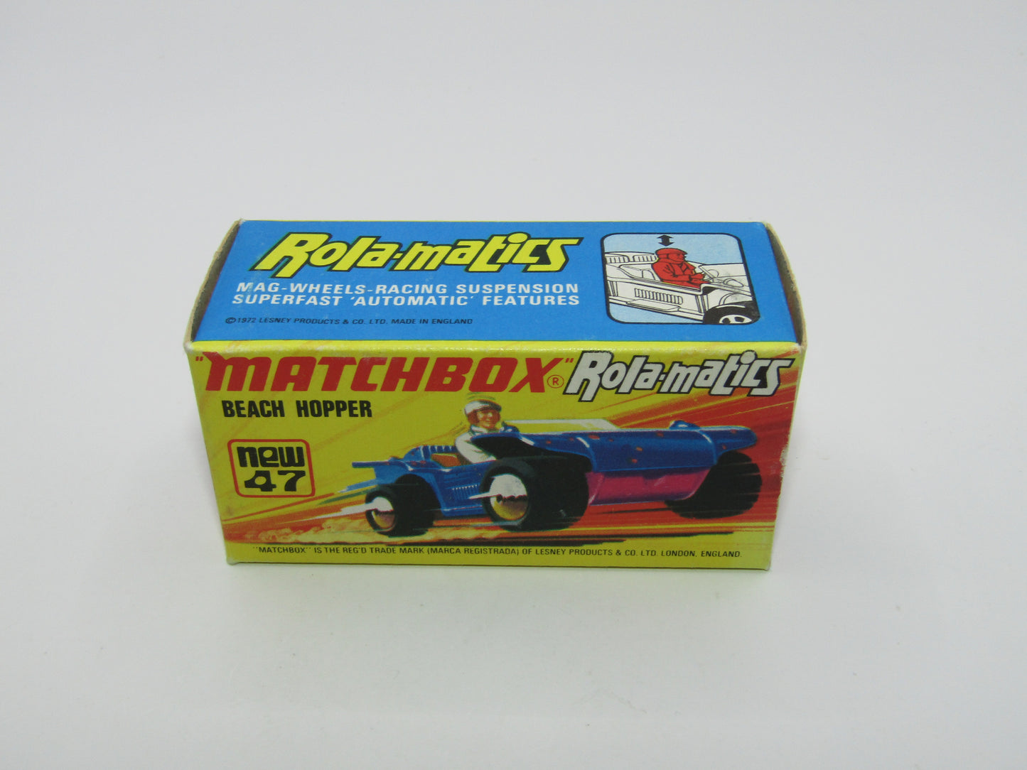 Matchbox Superfast 47B Beach Hopper PINK Driver, Dark Pink Base