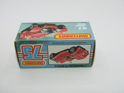 Matchbox Superfast 47D SS100 Jaguar Black Plastic Base