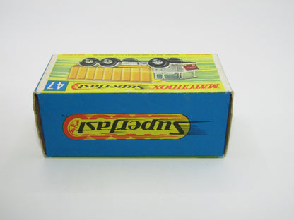 Matchbox Superfast 47A Daf Tipper Container Truck Hollow Wheels