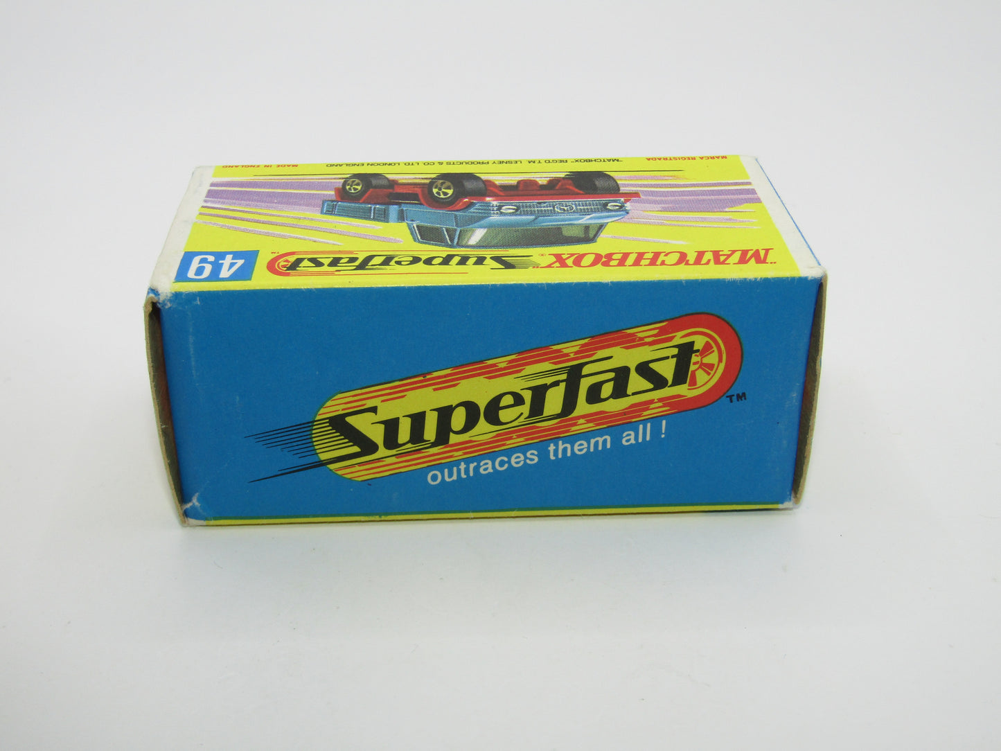 Matchbox Superfast 49A Unimog Olive Green, BRIGHT Green Star Label