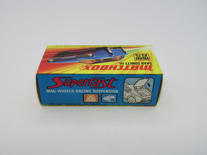 Matchbox Superfast 65A Saab Sonett III Pale Metallic Blue