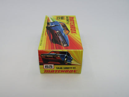 Matchbox Superfast 65A Saab Sonett III Pale Metallic Blue