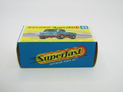 Matchbox Superfast 49A Unimog Olive Green, OLIVE Green Star Label