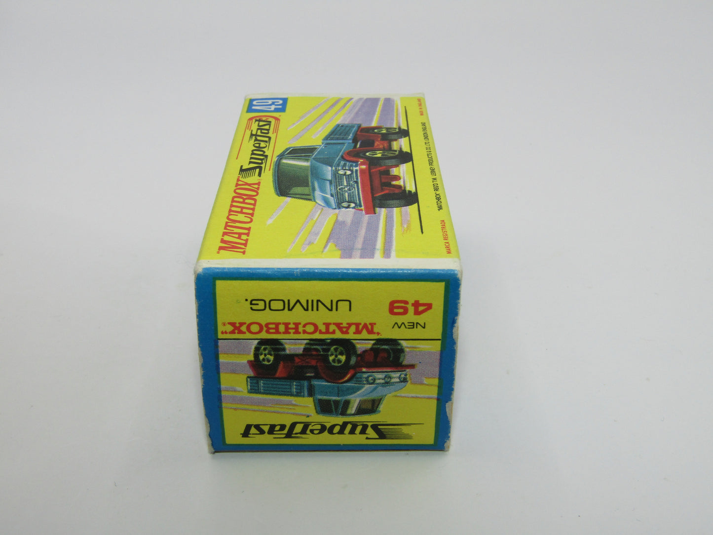 Matchbox Superfast 49A Unimog Olive Green, A Label with Gun Pack