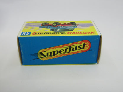 Matchbox Superfast 49A Unimog Olive Green, A Label with Gun Pack