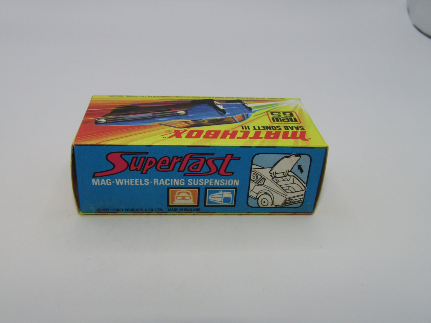 Matchbox Superfast 65A Saab Sonett III Medium Metallic Blue