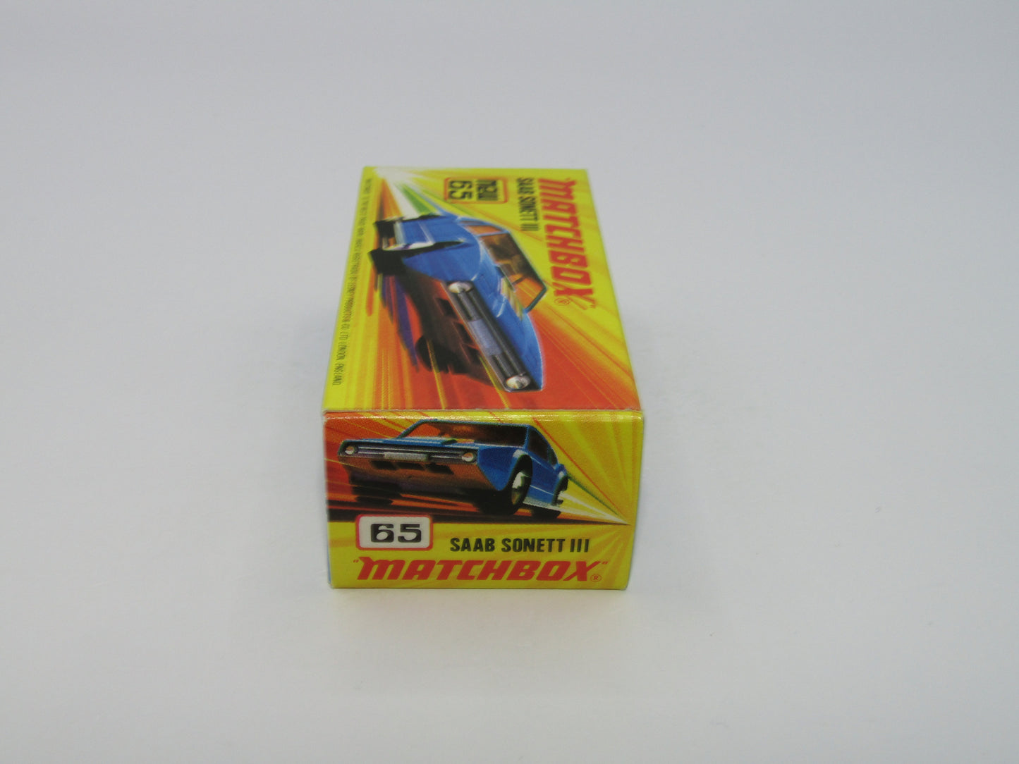 Matchbox Superfast 65A Saab Sonett III DARK Metallic Blue