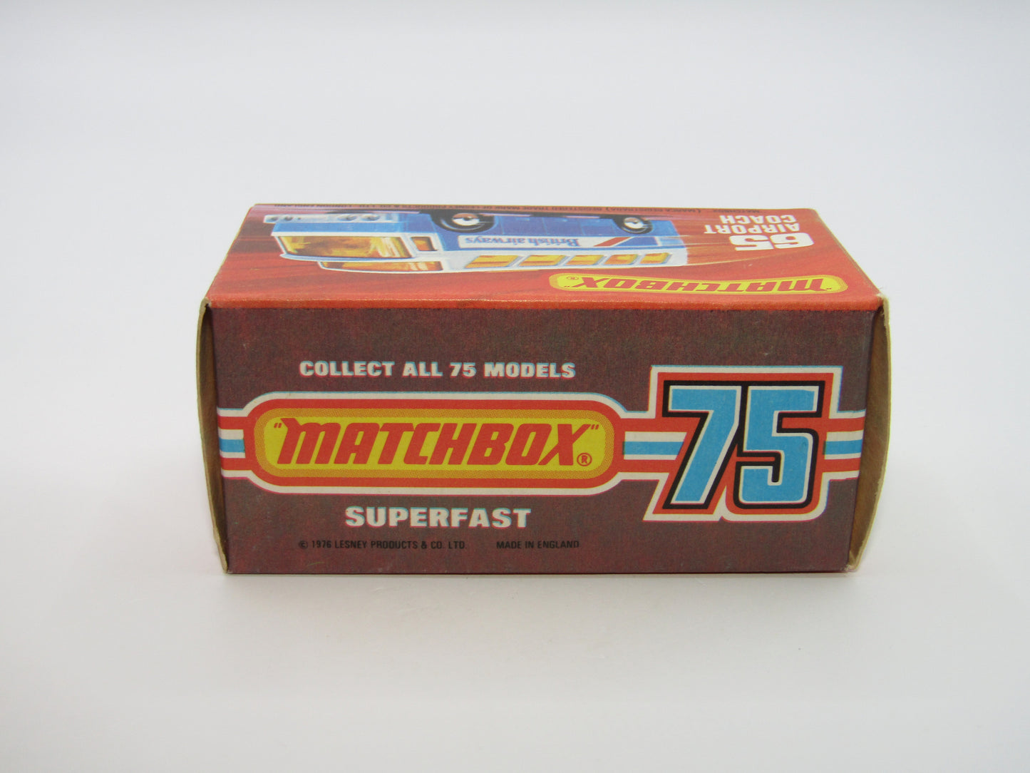 Matchbox Superfast 65B Airport Coach Alitalia Silver Base