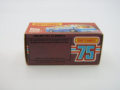 Matchbox Superfast 65B Airport Coach Alitalia Silver Base