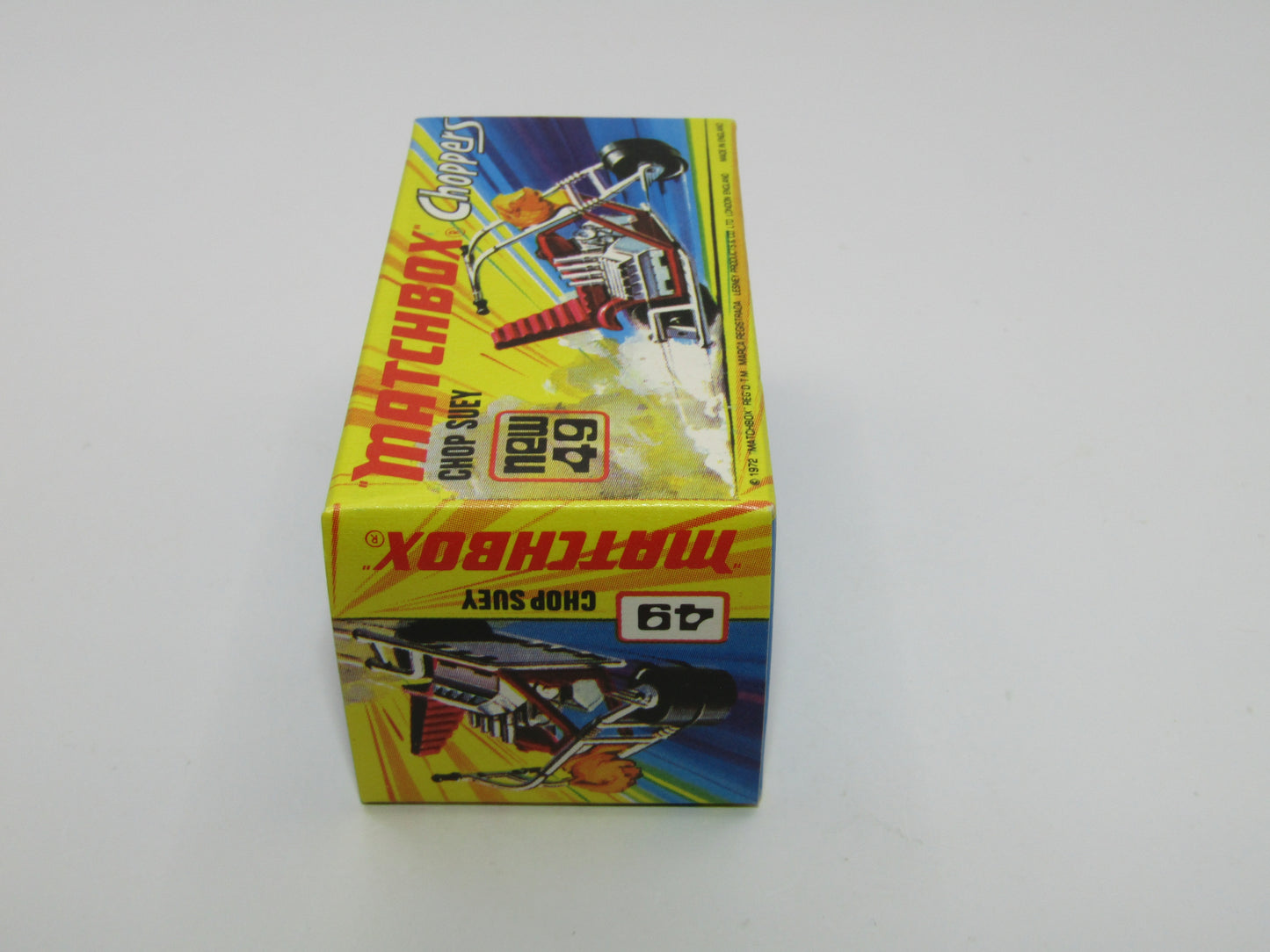 Matchbox Superfast 49B Chop Suey Magenta Maroon Handlebars