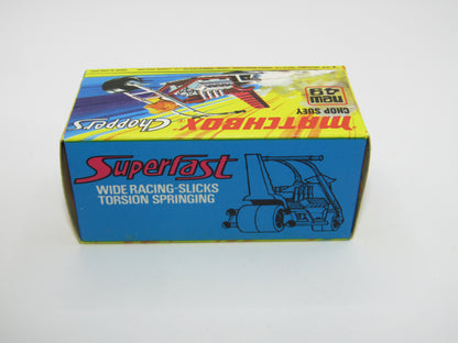 Matchbox Superfast 49B Chop Suey Magenta Maroon Handlebars