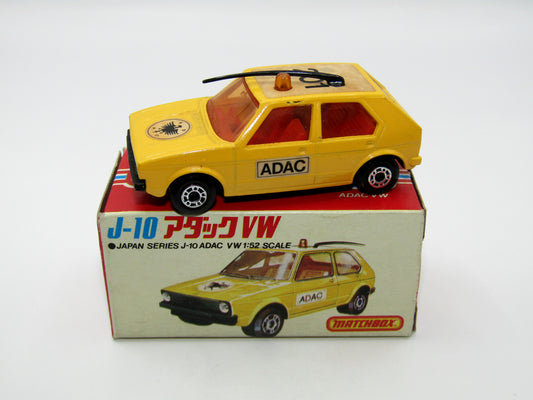 Matchbox Superfast Japan Series J-10 7C VW Golf RED Interior