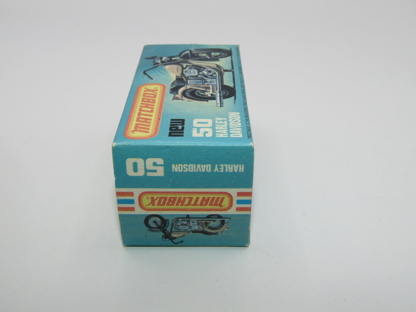 Matchbox Superfast 50C Harley Davidson CHAMPAGNE Gold