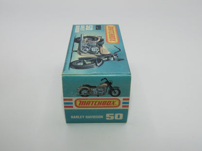 Matchbox Superfast 50C Harley Davidson CHAMPAGNE Gold