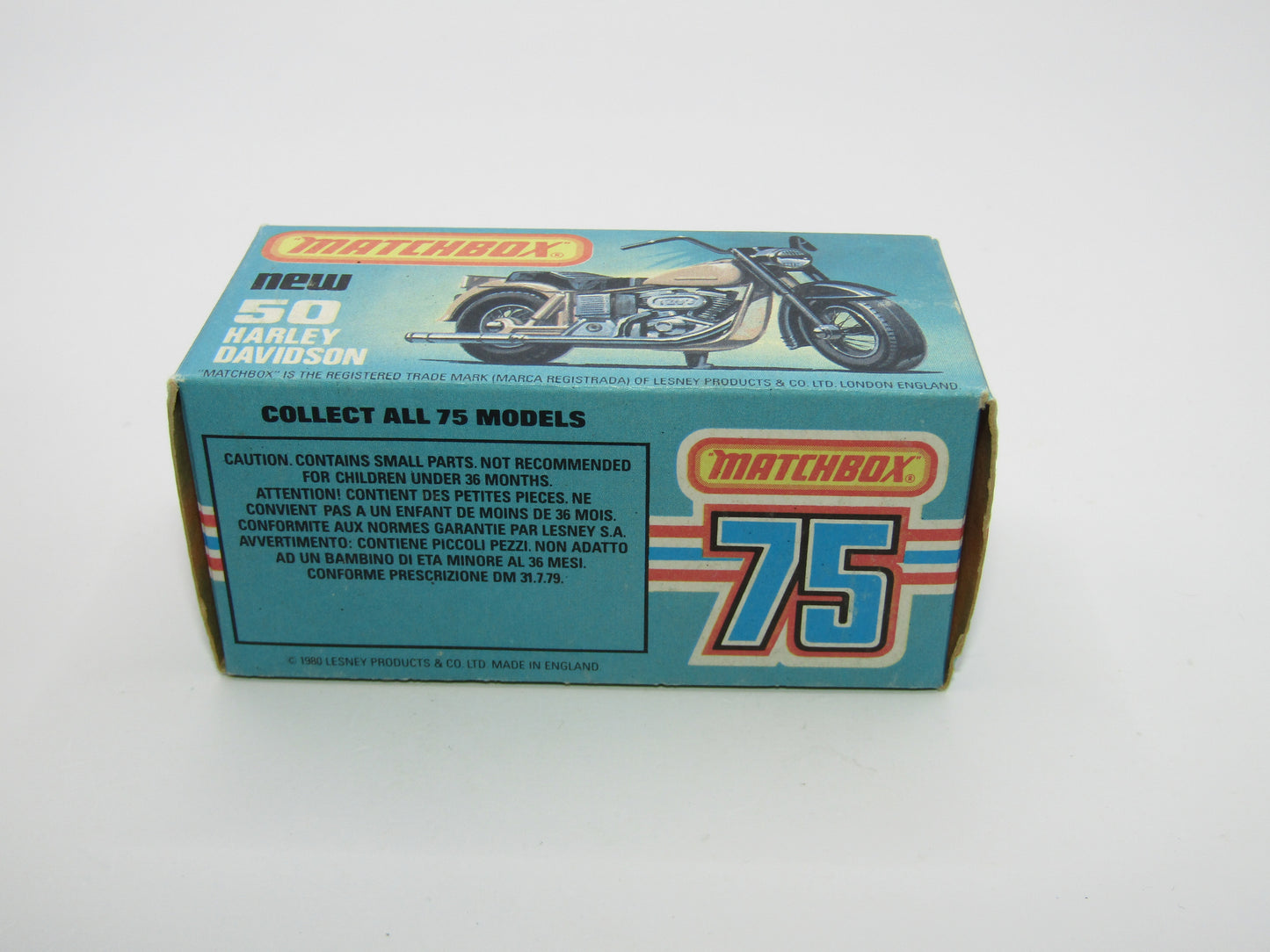 Matchbox Superfast 50C Harley Davidson CHAMPAGNE Gold