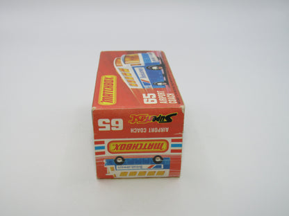 Matchbox Superfast 65B Airport Coach Guildford Model Fair Code 3
