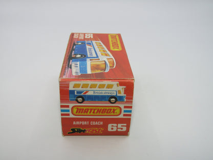 Matchbox Superfast 65B Airport Coach Guildford Model Fair Code 3