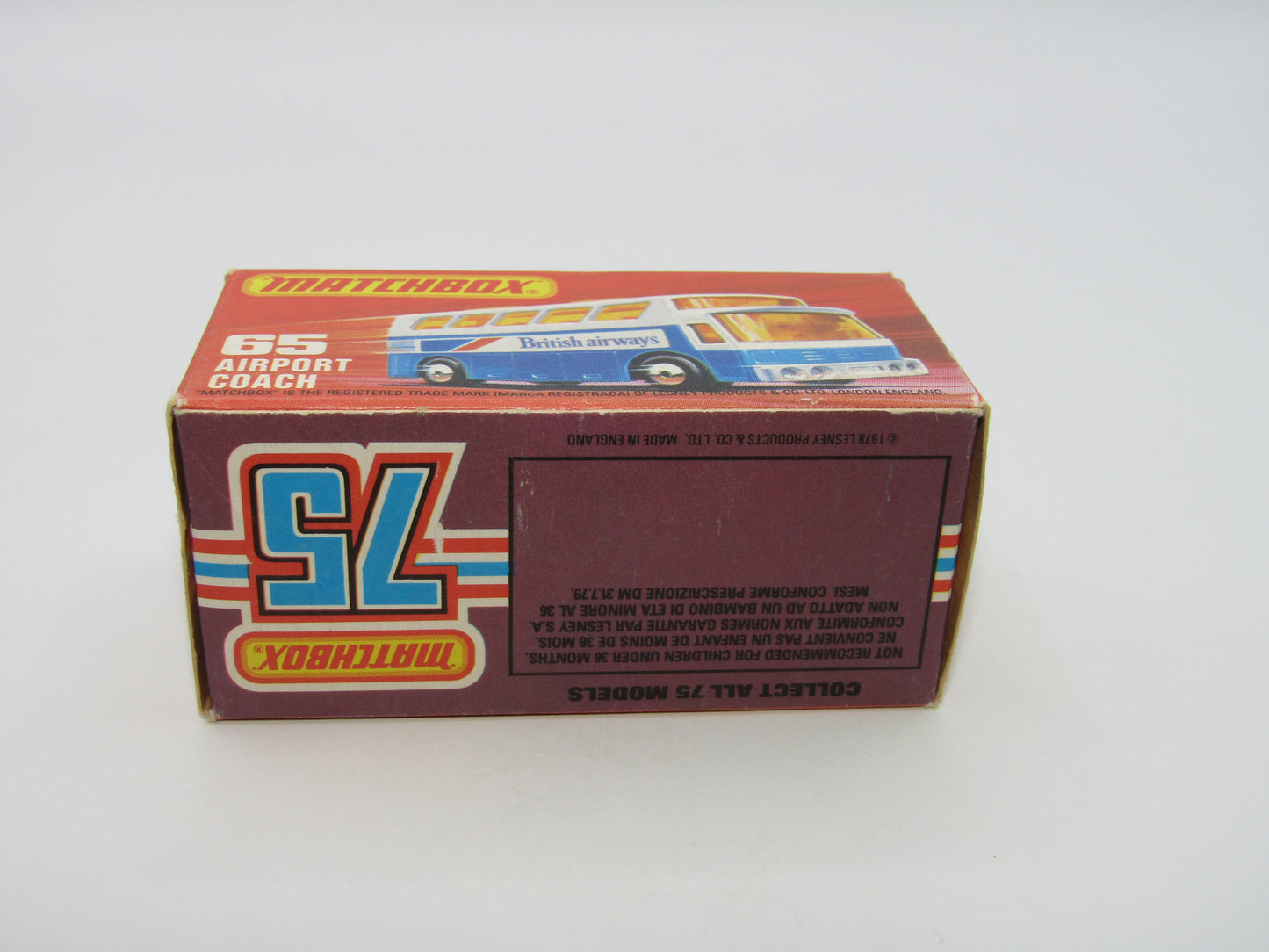 Matchbox Superfast 65B Airport Coach Guildford Model Fair Code 3