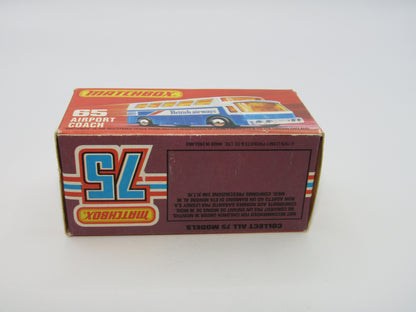 Matchbox Superfast 65B Airport Coach Guildford Model Fair Code 3