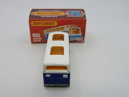 Matchbox Superfast 65B Airport Coach TWA World Airways