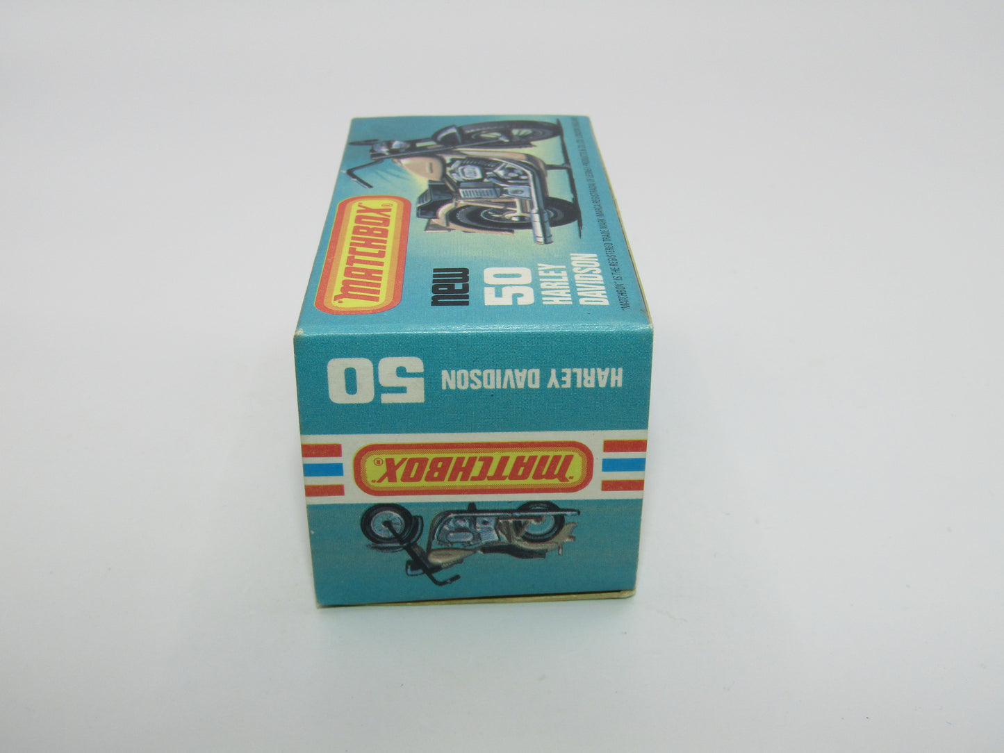 Matchbox Superfast 50C Harley Davidson Bronze with Rider
